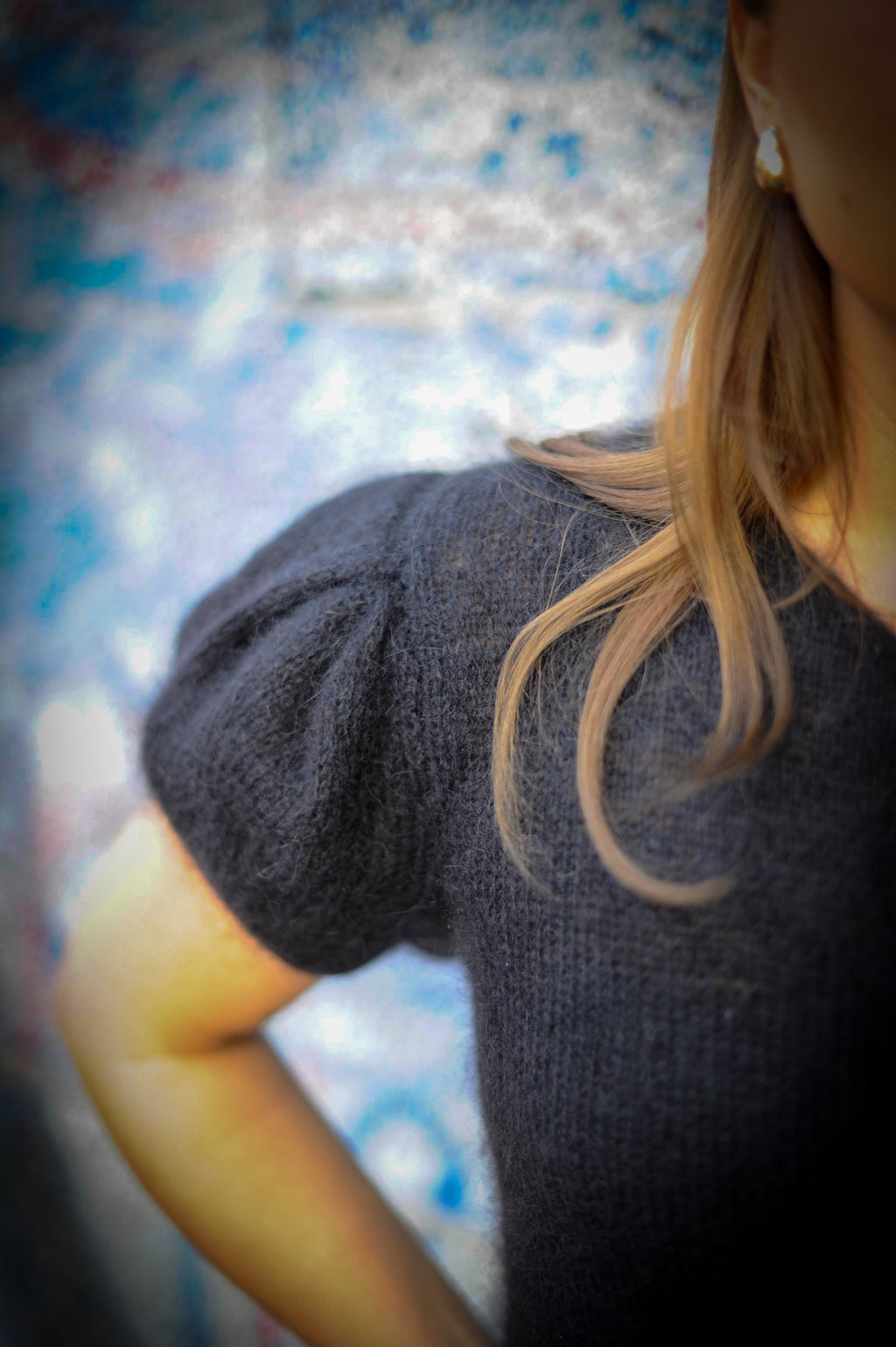 Mathea topp - mohair