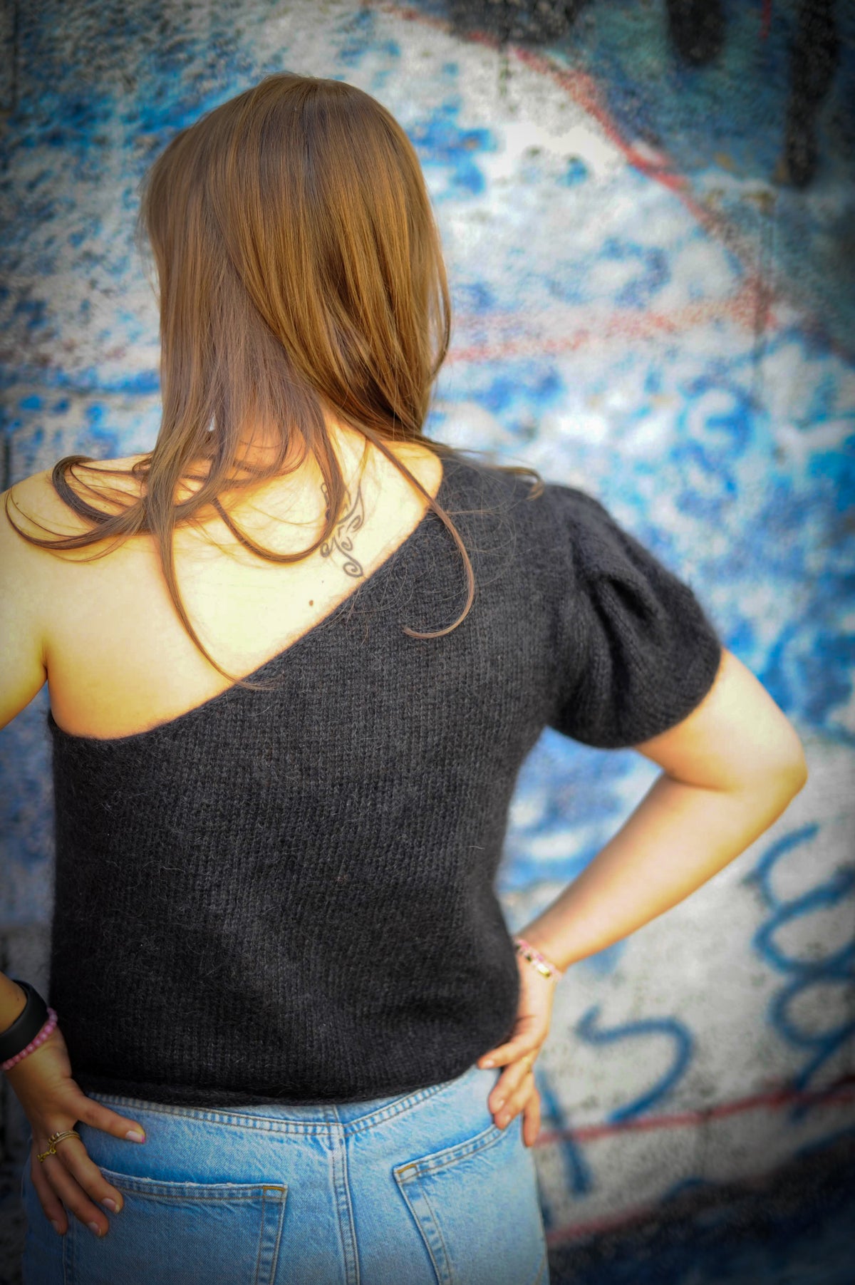 Mathea topp - mohair